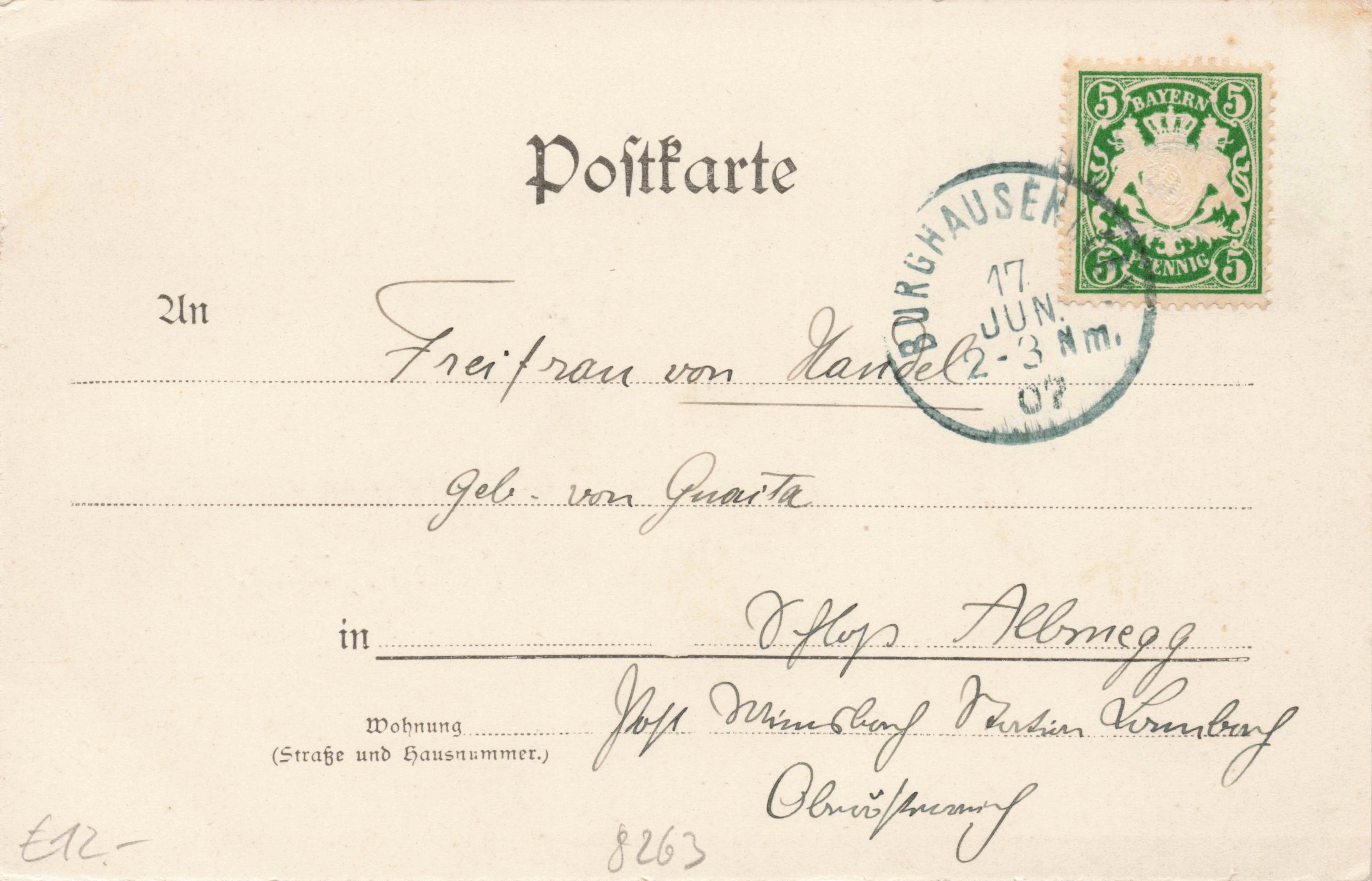 Burghausen 1905 K1 2 2