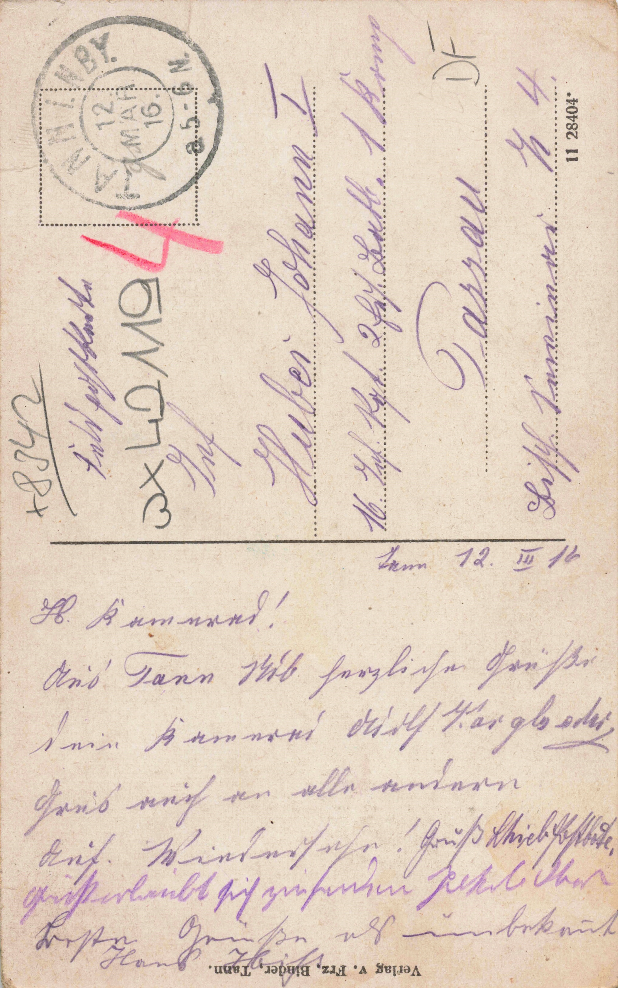 Tann 1916 K1 2 2